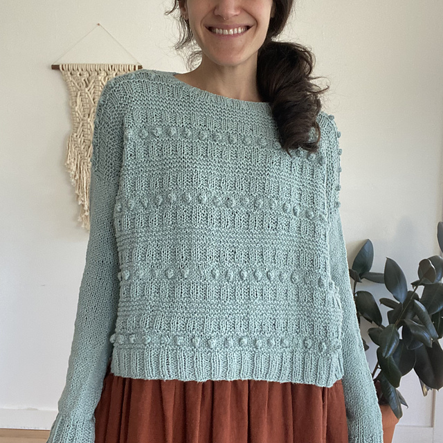 Ravelry: Gratitude Pullover pattern by Annie Lupton
