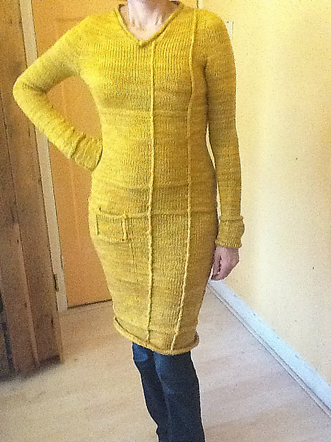 Crossed Lines Dress