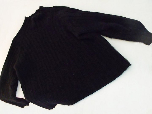 Man's Beaded Rib Sweater