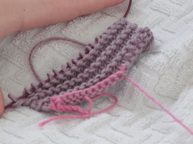 Provisional Cast On Tutorial