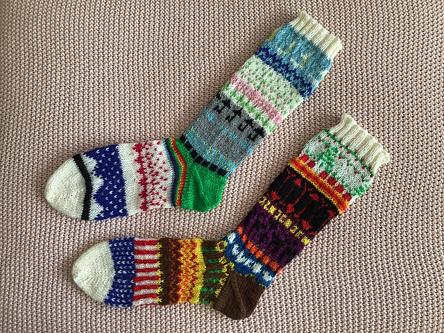 Calendar socks