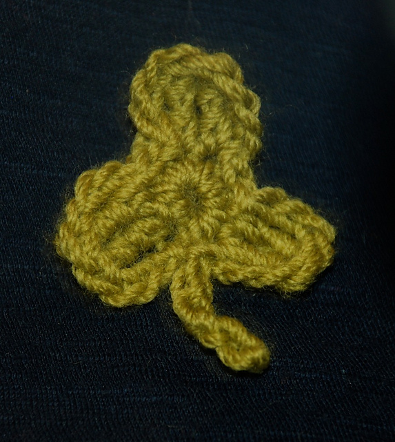 Shamrock Brooch