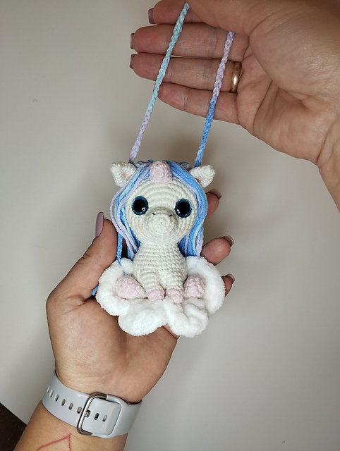 Unicorn on a cloud