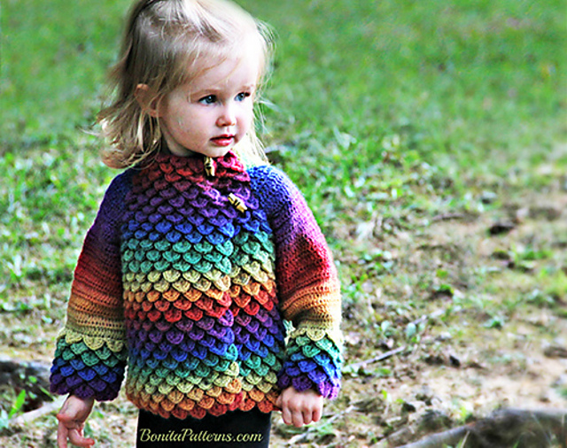 Crocodile Stitch Mandarin Coat