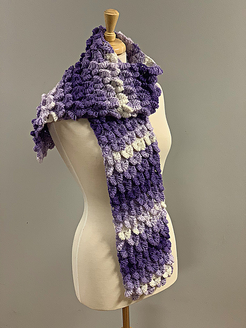 Orchid Stitch Scarf
