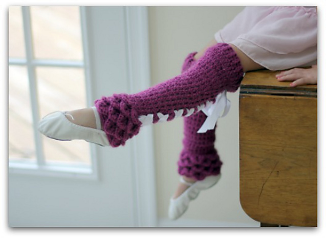 Crocodile Stitch Legwarmers (Babies & Kids)