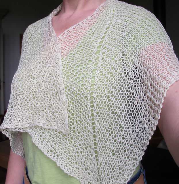 Number Knitting - Butterfly Wrap
