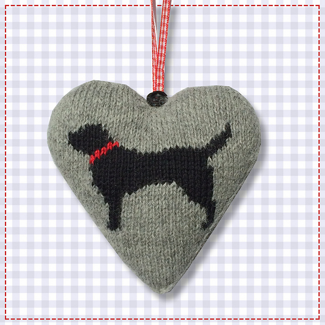 10 Dog heart decoration, ornament