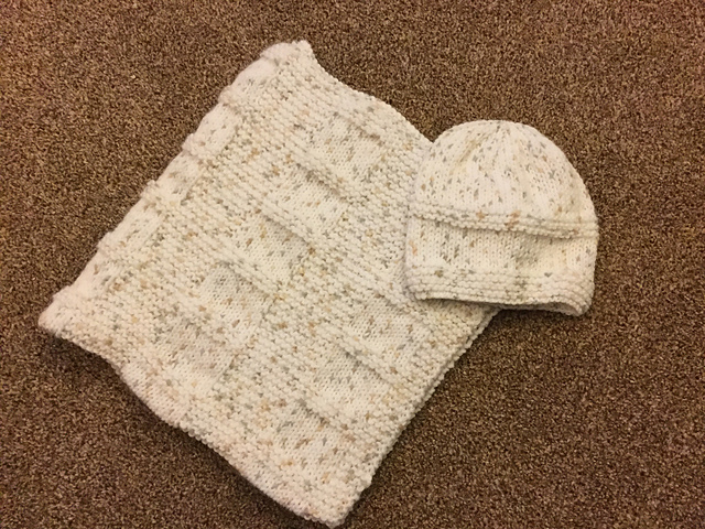 Squares & Stripes Baby Blanket