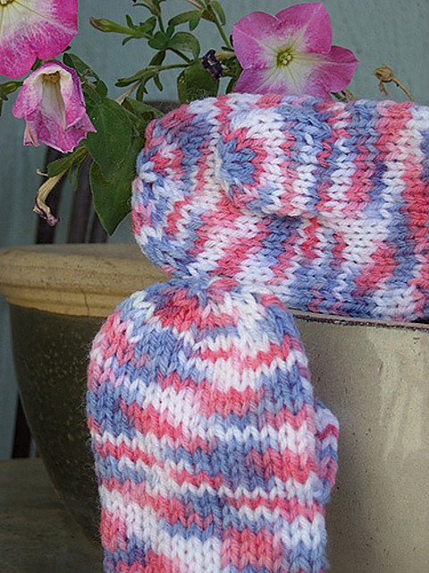 Blue Mittens