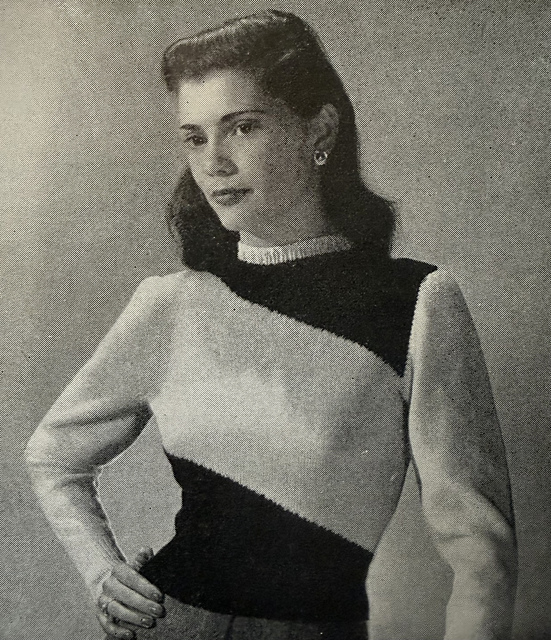 Chic Intarsia Jumper