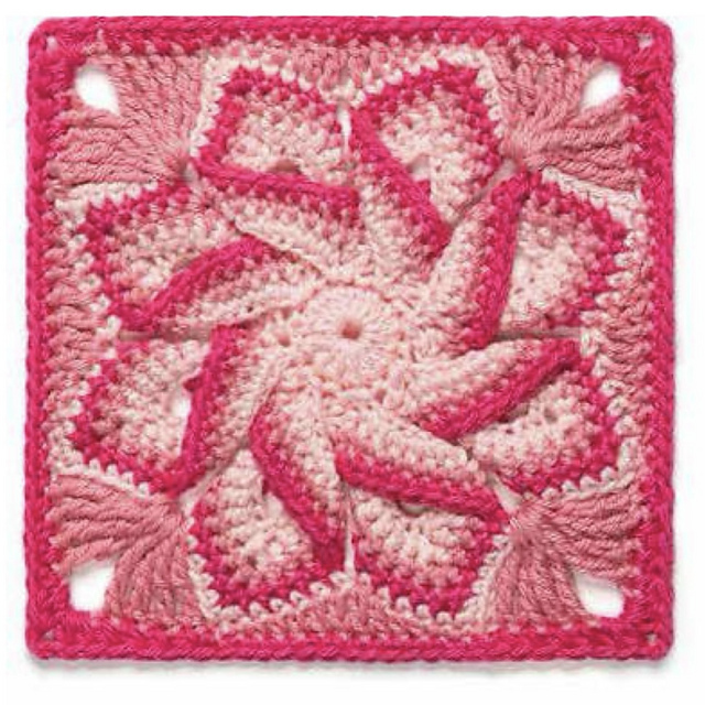 Ravelry: Windmills Square pattern by Emmi Hai