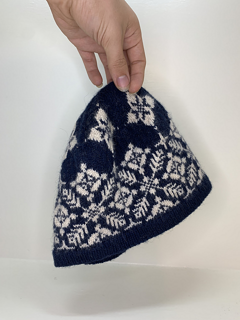 Floral Selbu Hat