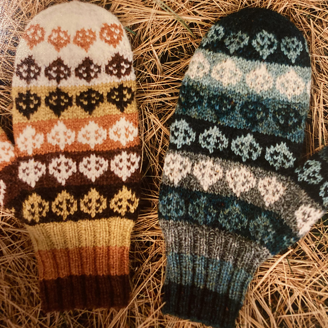 Poplar Leaf Mittens