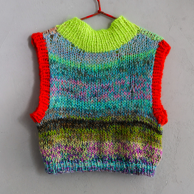 Ravelry: Hot Scrap Vest pattern by Dana Kikic Nemmert