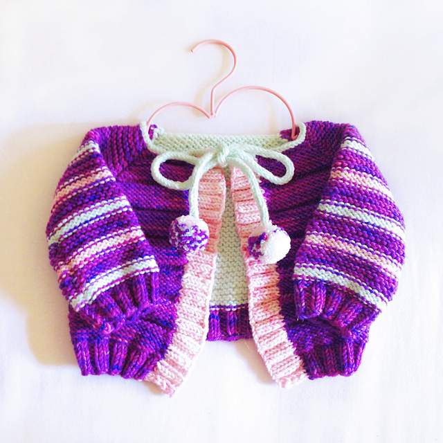 The Candy Striper Cardi
