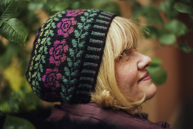 Winter Rose Hat