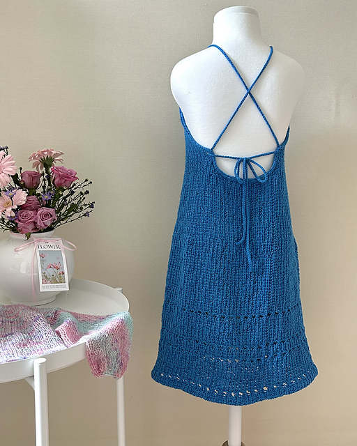 Summer Sea Dress&Cardigan