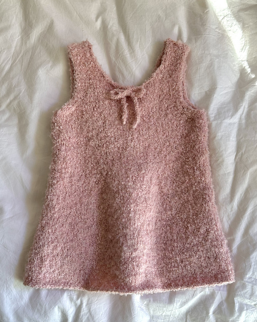 Christmas Ribbon Dress Kids