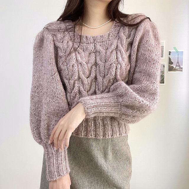 トップス SORIN Wool Blend Heart Cutting Sweater SORIN Wool Blend Heart Cutting Sweater（Solid Staple Sweater