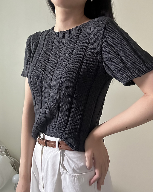 Lilac Sweater Summer version