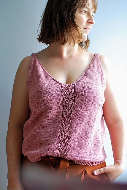Ravelry: Roma Camisole pattern by Boutdechou Knits