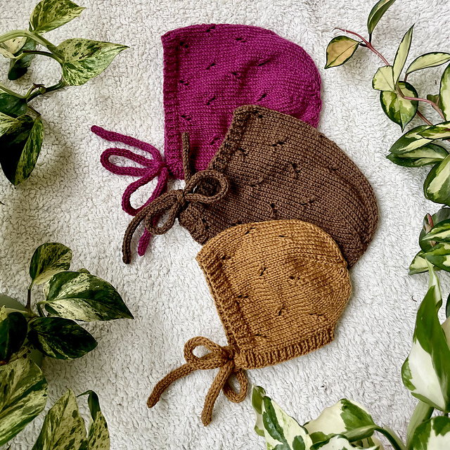 Ravelry: Twig Bonnet pattern by Boutdechou Knits