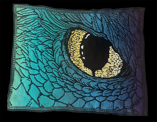 dracarys, dragon's eye blanket