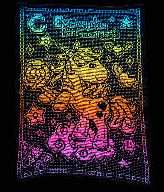 unisaic mosaic blanket