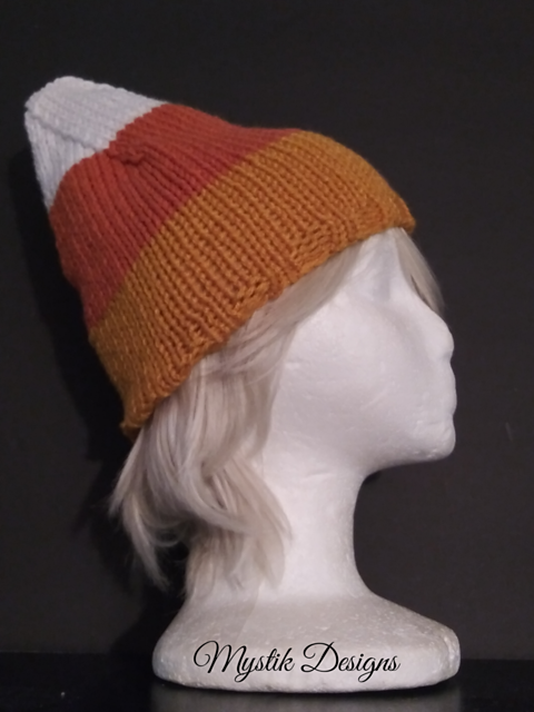Candy Corn Slouchy Hat