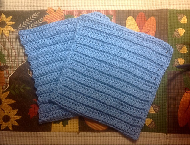 Ridged Dishcloth