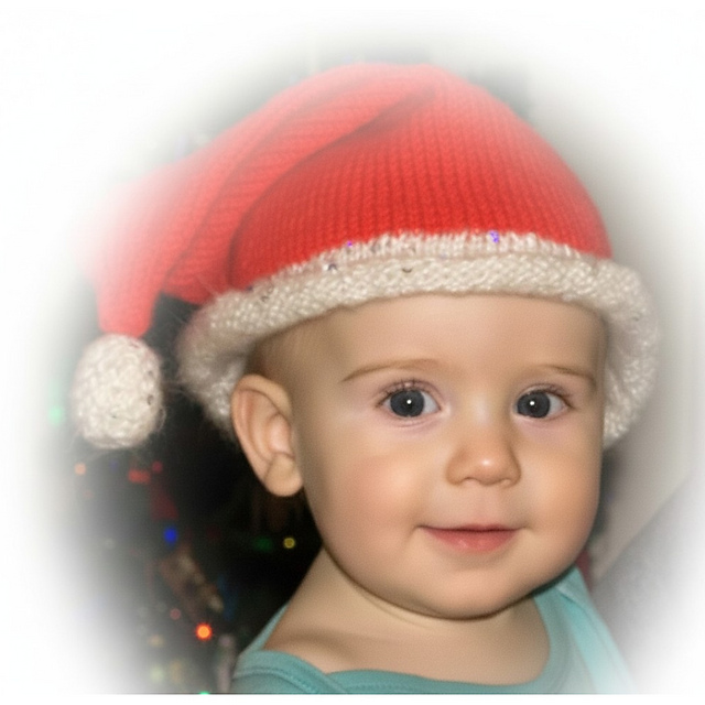 Child's Christmas hat