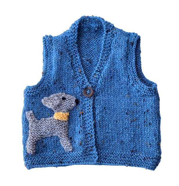Dog waistcoat and hat