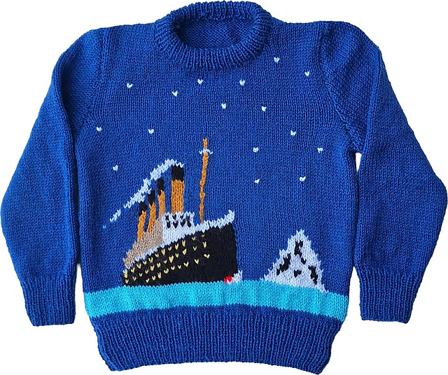 Steamship Titanic Sweater