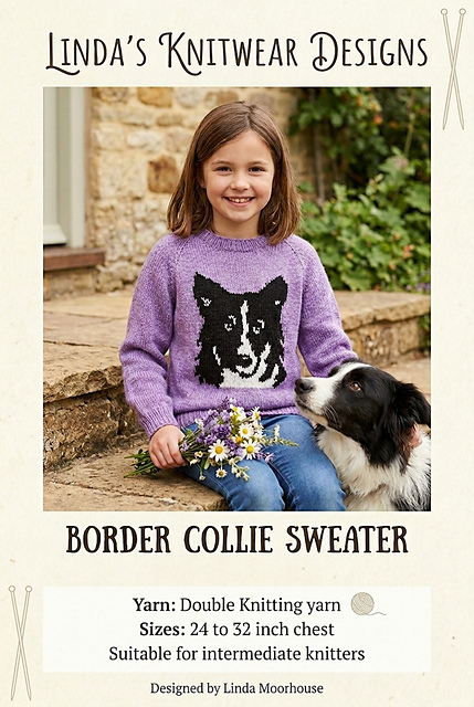 Border Collie Dog Sweater