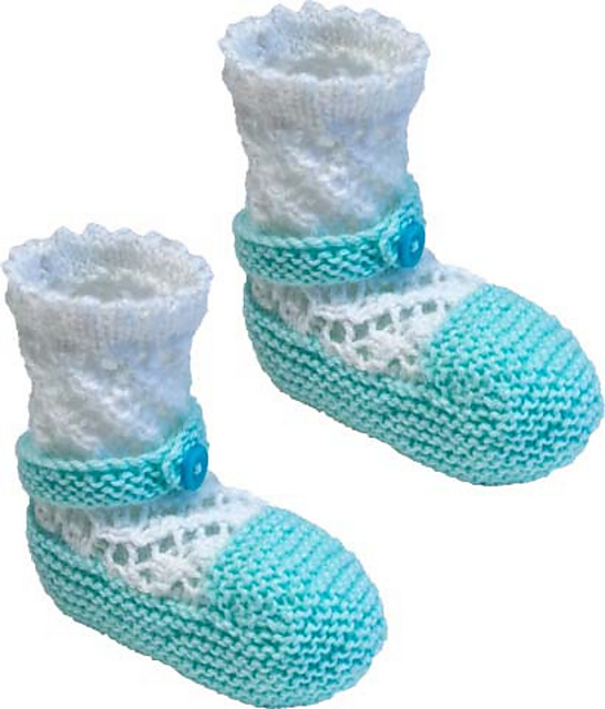 Baby's shoe & sock bootees
