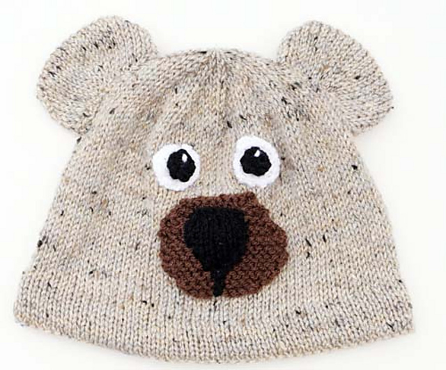 Ravelry: Bear hat pattern by Linda Moorhouse