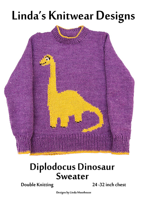 Diplodocus (Dinosaur) child's sweater