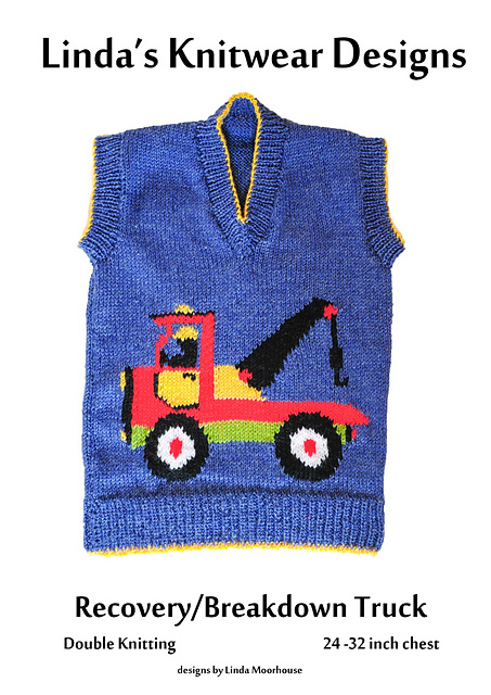 Recovery and Breakdown Tow Truck sweater