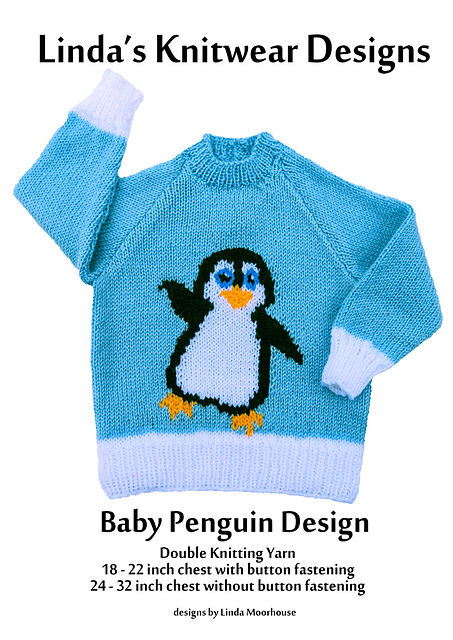Baby penguin sweater