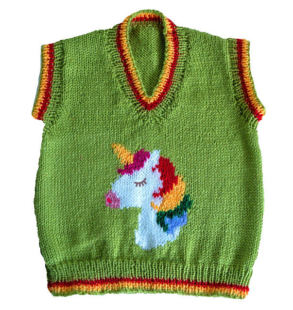 Unicorn tank top slipover
