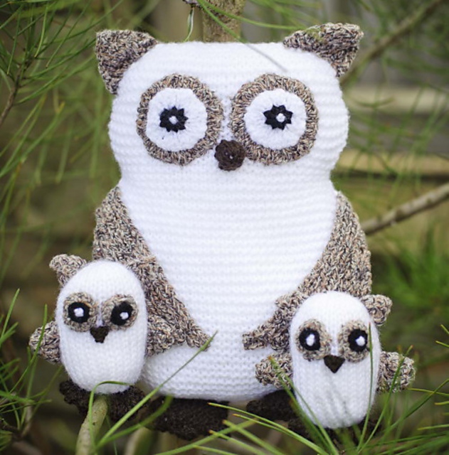 Wise Owl and Owlets