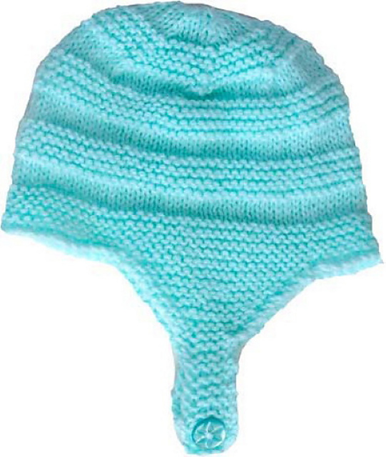 Baby's helmet in 4 ply