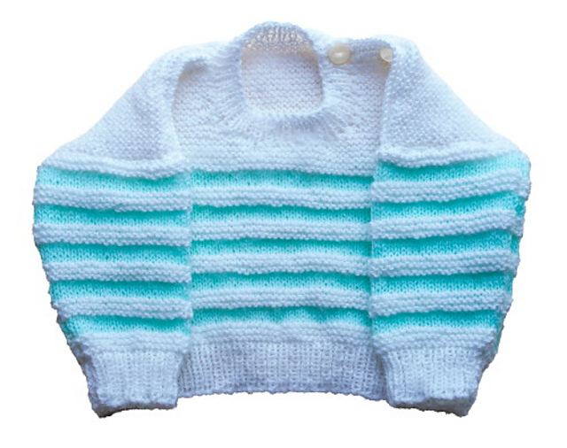 Striped Baby Sweater