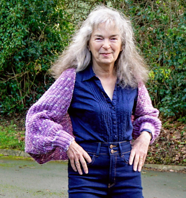 Lismore Shawl with sleeves