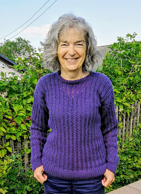 Lace Ribbed Sweater