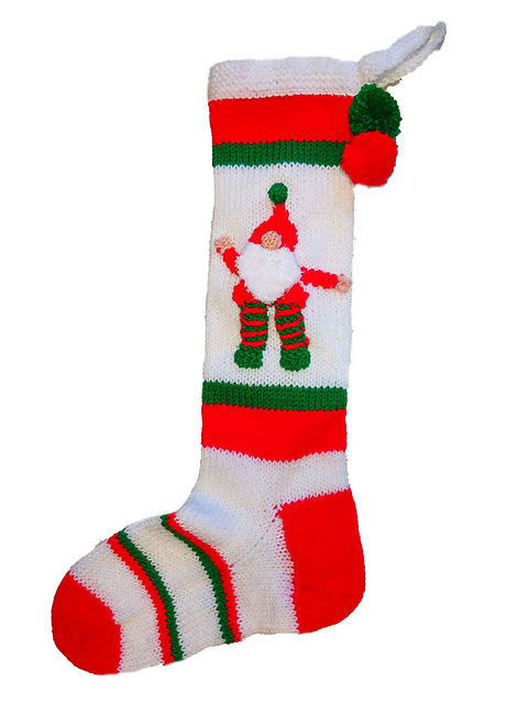 Gnome Christmas stocking