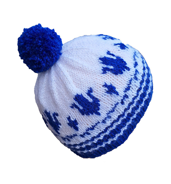 Tulip design hat