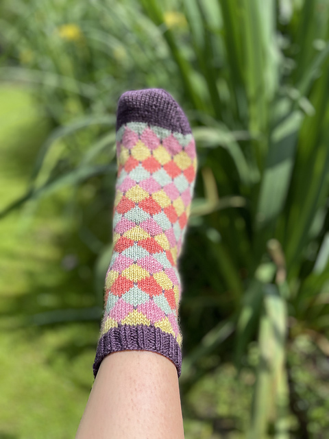 Harlequin Socks