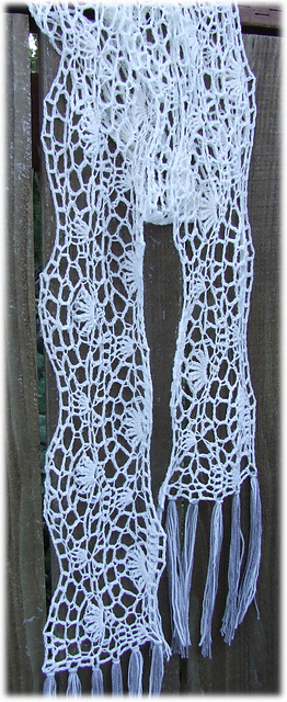 Brenna's Fan-Flower Crochet Lace